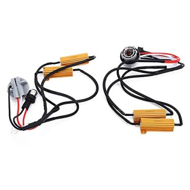 Imagem de 1157 Decodificador de LED, Resistor de Carga Flash Flash Erro Livre Cancelador, Plugue e Reprodução, Sinais de Giro Traseiro Dianteiro para o Farol de Névoa de Farol DRL, Usada