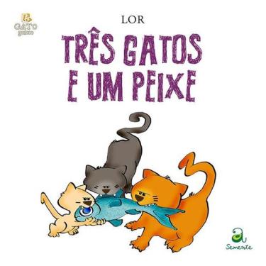 Imagem de Livro - Três gatos e um peixe
