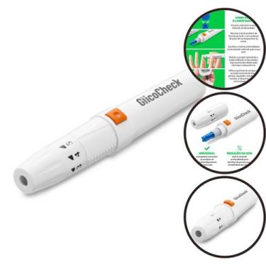 Imagem de Lancetador Glicocheck Care Plus Universal Hc517 Multilaser