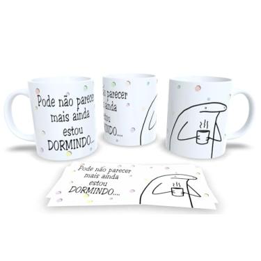 Imagem de Caneca Branca de Porcelana Personalizada Frases Engraçadas Divertidas e Humor Pack12 (Pode não parecer)