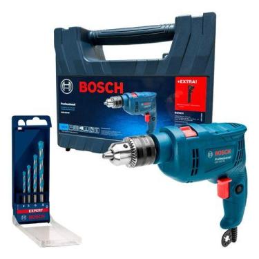 Imagem de Furadeira Impacto Bosch Gsb 550 Re E Kit Brocas Expert 220v, 220V