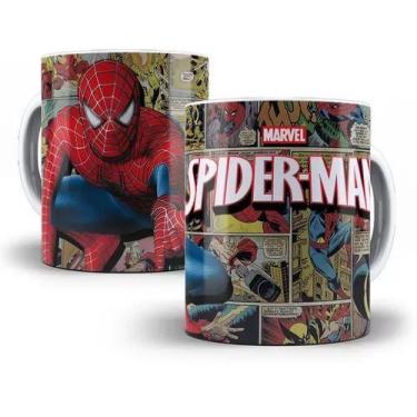 Imagem de Caneca Personalizada Homem-Aranha Marvel - Porcelana Modelo 10 - Loja 
