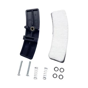 Imagem de menolana Alvas de freio de bicicleta de exercício, substituição de freio substitui acessórios peças de bicicleta profissional resistente para ginástica de