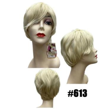 Imagem de Peruca Curta Pixie Preta Sem Franja Uso Diário - GM Hair, [613]