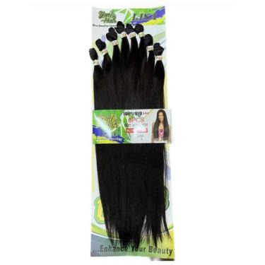 Imagem de Cabelo 100% Orgânico estilo Lisa 70cm 300g 8 Telas - GM Hair, (4)