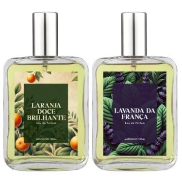 Imagem de Kit Perfume Masc. Laranja Doce E Lavanda Da França 100Ml - Essência Do