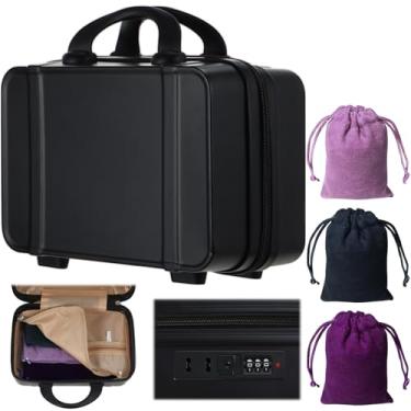 Imagem de Caixa organizadora de brinquedos para adultos, caixa organizadora de brinquedos e bolsas de armazenamento de brinquedos, reutilizável, discreto, bloqueável, com tampa com zíper para mulheres e homens