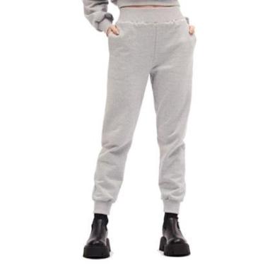 Imagem de Calça Moletom Sommer Jogger Cinza Tam. P-Feminino