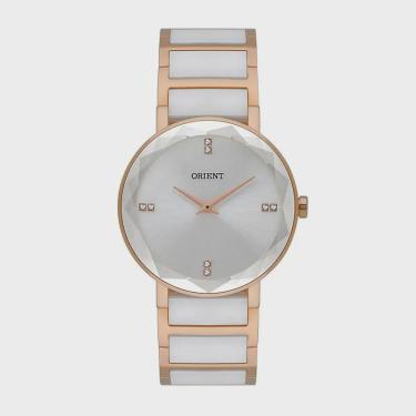 Imagem de Relógio de Pulso Original Orient Ceramic em Aço Inox Feminino FTSS0137