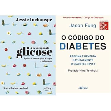 Imagem de Kit 2 Livros A Revolução Da Glicose + O Código Da Diabetes