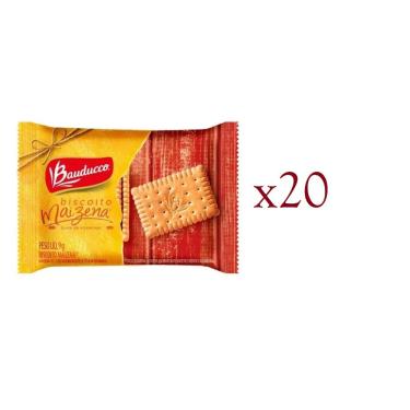 Imagem de Biscoito Maizena Maisena Bauducco Em Sachê Bolacha 9g-20un