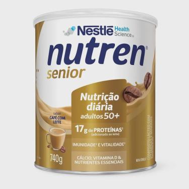 Imagem de Complemento Alimentar Nutren Senior Café com Leite 740g