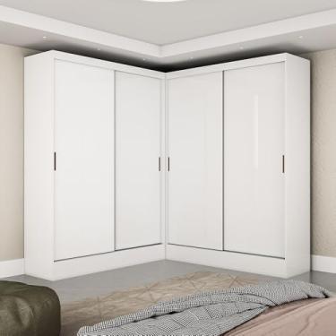 Imagem de Carioca Móveis - Closet Casal Duplo Belém 4 Portas 4 Gavetas Carioca Móveis