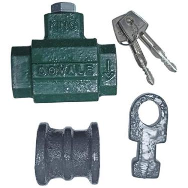 Imagem de Trava para Porta de Solo em Aço Tetra - DOVALE