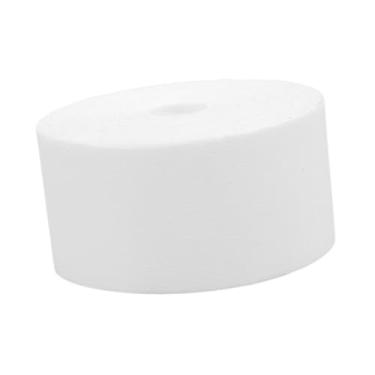 Imagem de oshhni RACKET CABEÇa Fita de proteção Adesivo de proteção fácil Protetor resistente a abóbora protetor de raquete para o racquetball de badminton, Branco