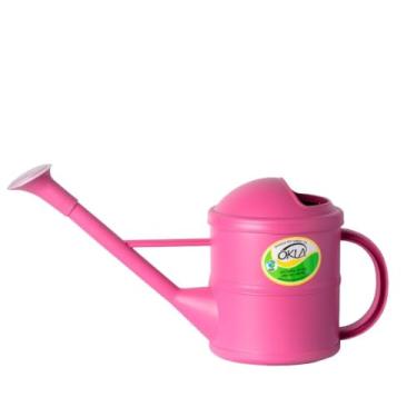 Imagem de Regador de Jardim Multicolorido, 7 Litros, Bico Longo, Kit com 6 Cores (Rosa)