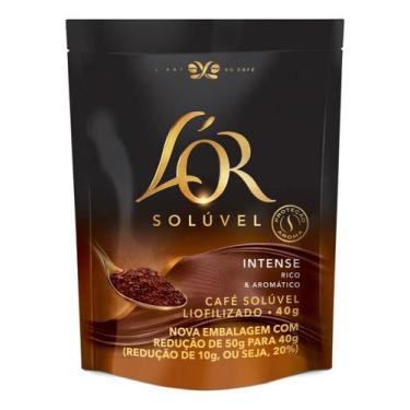 Imagem de Kit c/ 2 Cafe Lor Soluvel 40g Sache Intense - L'Or