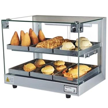 Imagem de BD6 - Estufa Beta para salgados com 6 bandejas Dupla Prata - 220V - Om