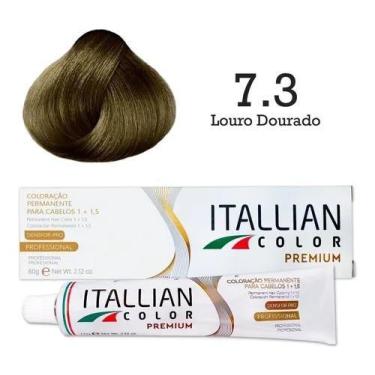 Imagem de Coloração 7.3 Louro Dourado  Itallian Color