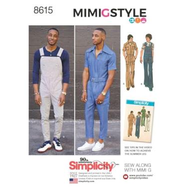 Imagem de Simplicity Men's Vintage Jumpsuit and Overalls