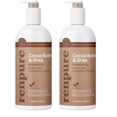Imagem de Loção Corporal RENPURE Manteiga de Cacau e Karité Ultra-Hidratante 720