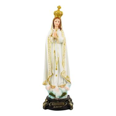 Imagem de Imagem Estátua Resina Nossa Senhora De Fátima - 32.5cm