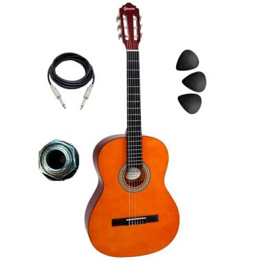 Imagem de Violão Eletroacústico Giannini Nylon Start N14 Estudante Natural