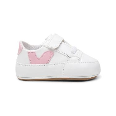 Imagem de Sapato Tênis Conforto Bebe Baby Menino Primeiros Passos Rosa