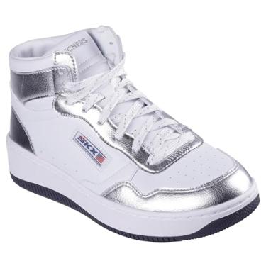 Imagem de Skechers Tênis feminino Sport Court 2.0-Soft Beam, Branco/Slvr, 39
