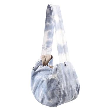 Imagem de Pet Transportador SM Bolsa de Transporte de Animais Estimação SM Com Bolso Extra para Cachorrinho Gato Azul Carriercat Carriersm CarrierpuppCarrier e Carregamento