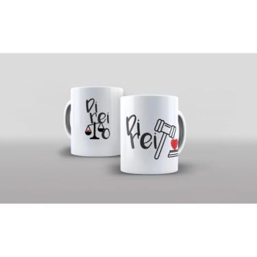Imagem de Caneca Porcelana Profissões Direito