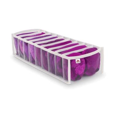 Imagem de Kit 5 Colmeia Organizadora de Roupas de Bebê Calcinhas Cuecas 13x40x10