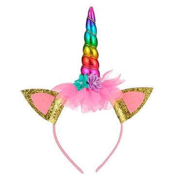 Imagem de Tiara de Carnaval Unicórnio Play&Fun Sortida
