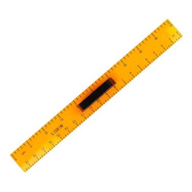 Imagem de Ｂｅｓｇａ Régua reta grande, régua de geometria matemática com alça removível, equipamento de ensino para quadro negro, quadro branco, instrutor
