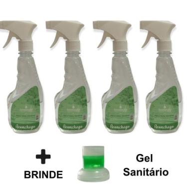 Imagem de 4 Facilitador de Passar Roupa Aconchego Água Perfumada Borrifador 500m