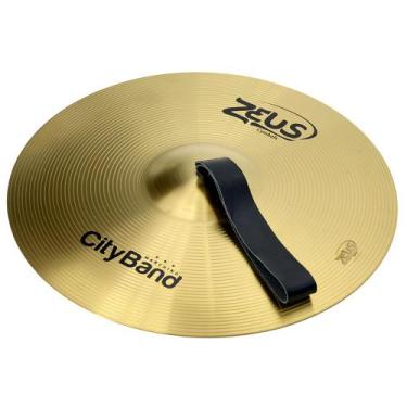 Imagem de Prato Para Banda Marcial Zeus ZMA14 Cityband Brass 14 Polegadas Par, U