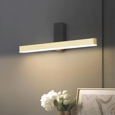 Imagem de GZZBMY Iluminação de parede interna LED 360° Arandela de parede moderna com ângulo ajustável de metal alumínio lâmpadas de parede para quarto, sala de estar, corredor, escada, corredor, corredor