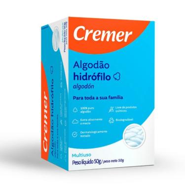 Imagem de Algodão Hidrófilo Cremer 50g