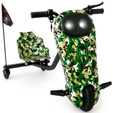 Imagem de Triciclo Elétrico Infantil Drift 3 Velocidades Bluetooth Led - Importa