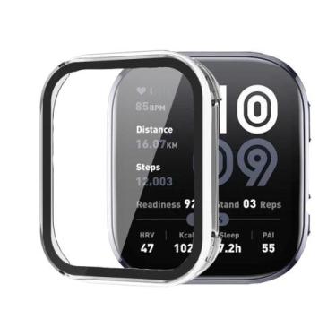 Imagem de Capa acrilico com tela de vidro para Amazfit Bip 6 2025 - Genérica