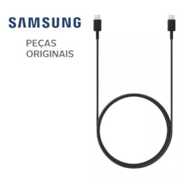 Imagem de Cabo Carregador Tipo C 180cm 5a Para Samsung S24 S23 S22 S21 Note Ultr