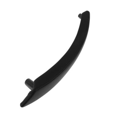 Imagem de ACROPIX Tampa de acabamento do puxador do painel da porta do lado do passageiro traseiro esquerdo dianteiro do motorista para BMW X5 2008-2013 Nº 51416970235 Preto ABS PC 1 peça