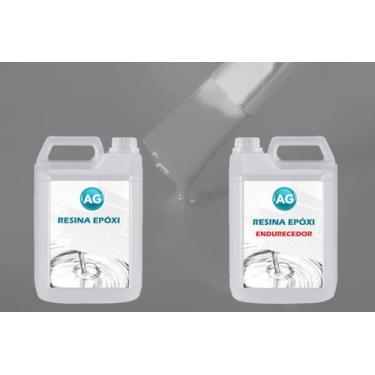 Imagem de Resina Epóxi 1KG + Cor sólida Cinza Platinum RAL7036 AG - Resinas ag
