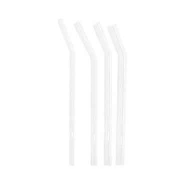 Imagem de Mix Canudos de Vidro: 6mm, 8mm, 10mm e 12mm curvos + escova limpeza - 