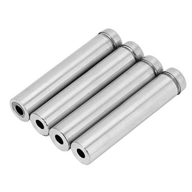 Imagem de Zerodis Standings de Impulso de Vidro Standos de Grampo Redondos Redondos de Parede Grandes Parafusos de Fita Adesiva Fixos para Parafusos de Publicidade Spacers Spacers Standoff de Vidro 4 PCs de