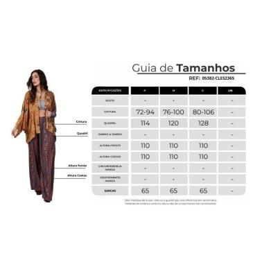 Imagem de Calça Saruel Pantalona Azul Petróleo Estampado Yacamim G5-Feminino