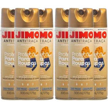 Imagem de Jimo Anti Traça 300ml Traças De Roupa E De Livros 6un