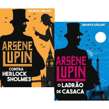 Imagem de Kit Livros Arsène Lupin (Ladrão de Casaca + Contra Herlock Sholmes) - 