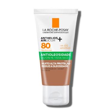 Imagem de Protetor Solar Facial Anthelios Airlicium+ Antioleosidade FPS 80 Gel Creme Cor 4.0 40g