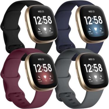 Imagem de Pulseira de relógio Getino compatível com Fitbit Sense 2/Sense Bands/V